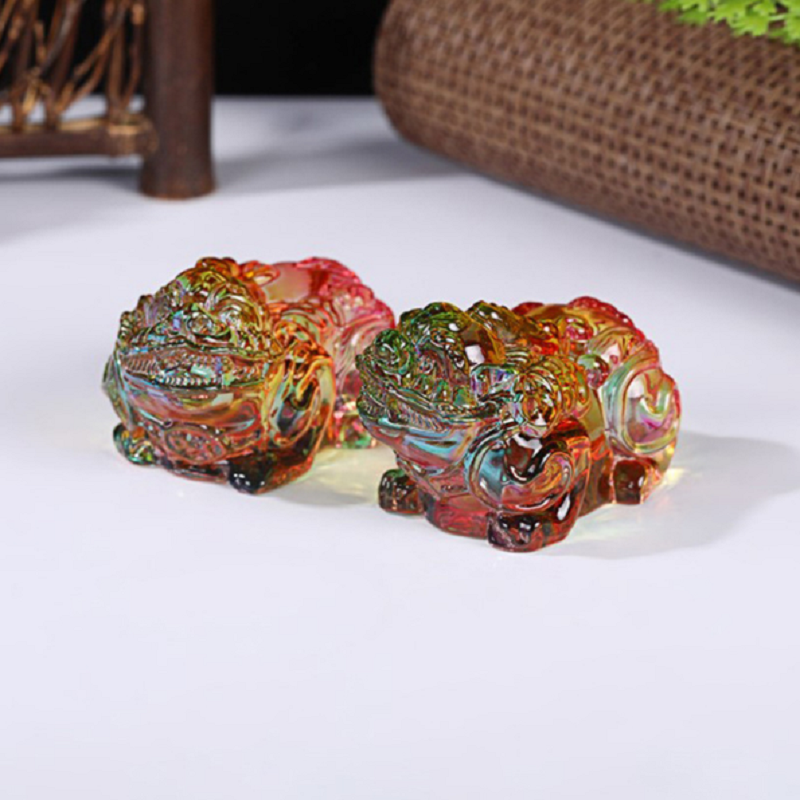 水晶/水晶树/水晶树工艺品/水晶簇/水晶小灯笼细节图