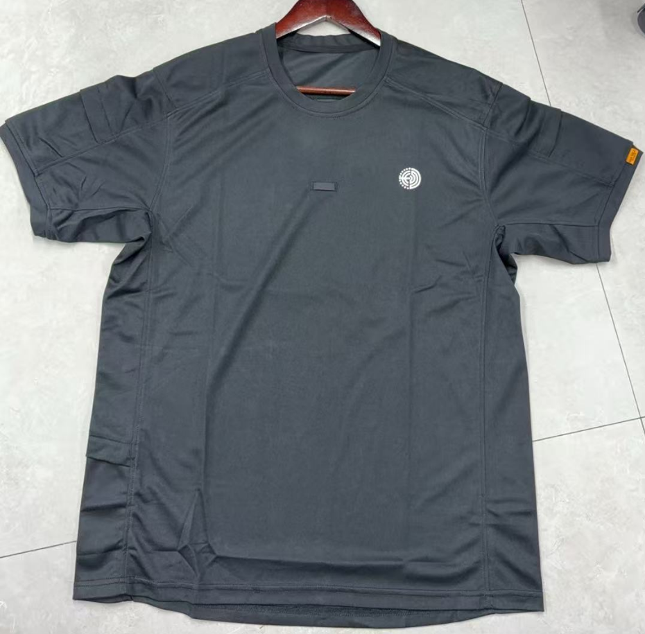 Outdoor sports training clothing, summer quick-drying round-neck sports T-shirt, short-sleeved men's tactical training and combat T-shirt Application Scenario