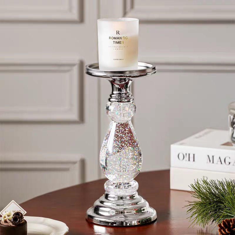 水晶灯工艺礼品节日礼物水晶灯白底实物图