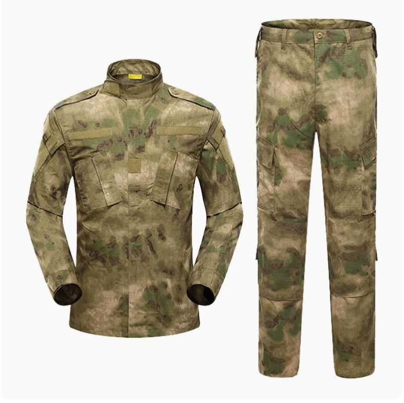 ACU second-generation training suit, men's camouflage outdoor sports training set, wear-resistant, scratch-resistant and windproof tactical suit Application Scenario