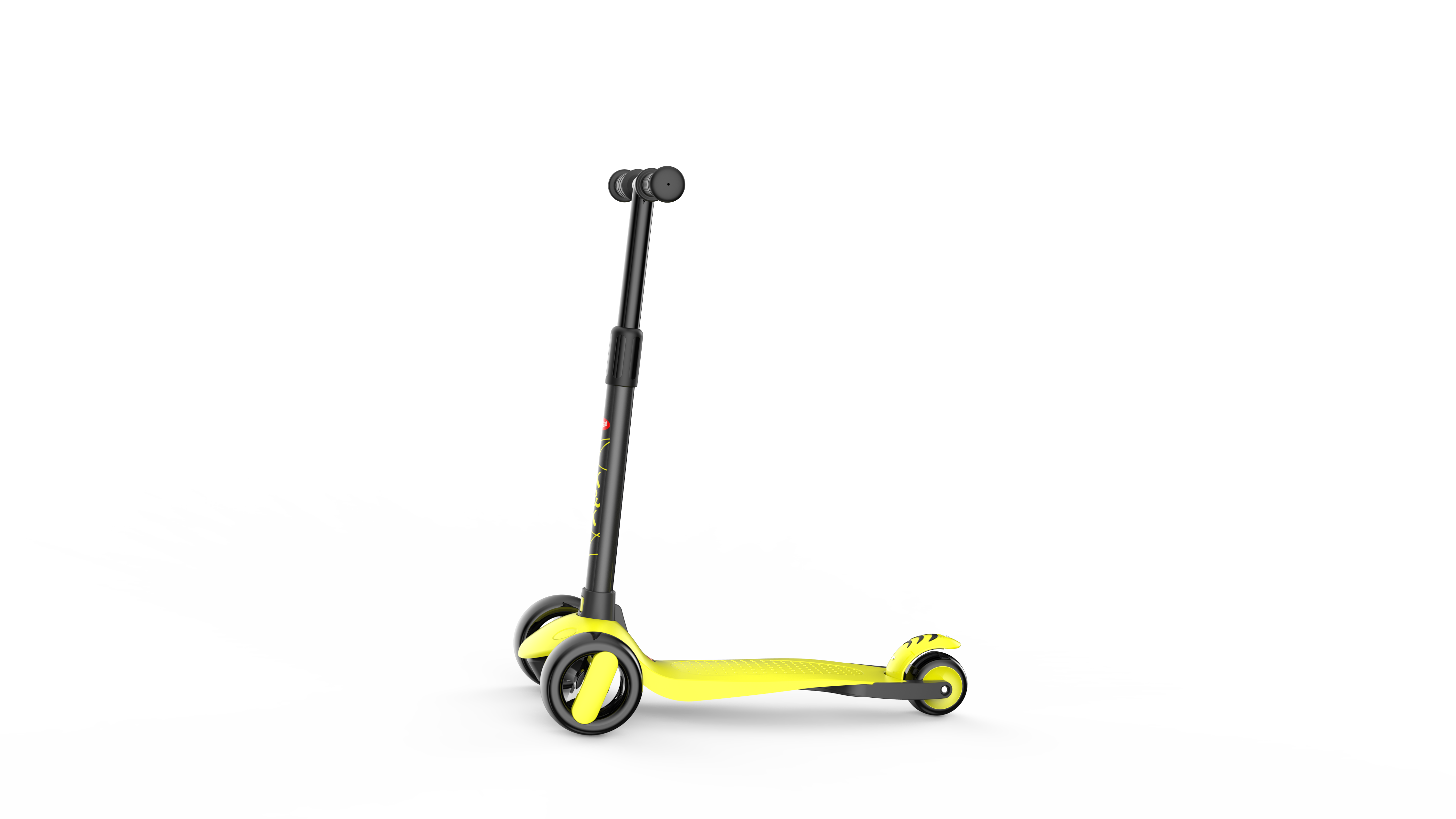 Export best-selling aluminum alloy nylon detachable starlight illuminated wheel 3-wheel children's pedal scooter, land surfboard scooter, children's toy gift skateboard Application Scenario