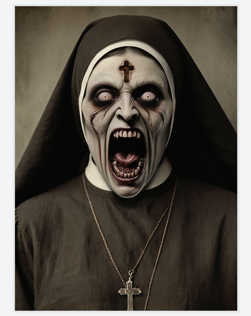 三维光栅立体画欧美万圣节鬼图 装饰画立体画详情4