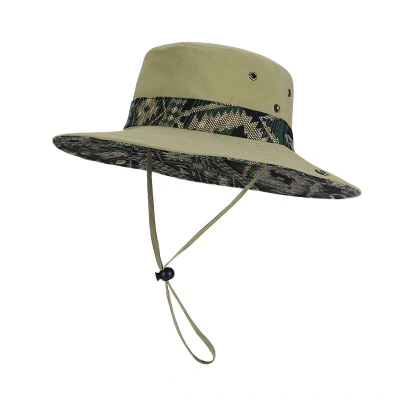 2026 New Ethnic-style sun hats, outdoor travel hats, men's and women's hiking hats details Picture