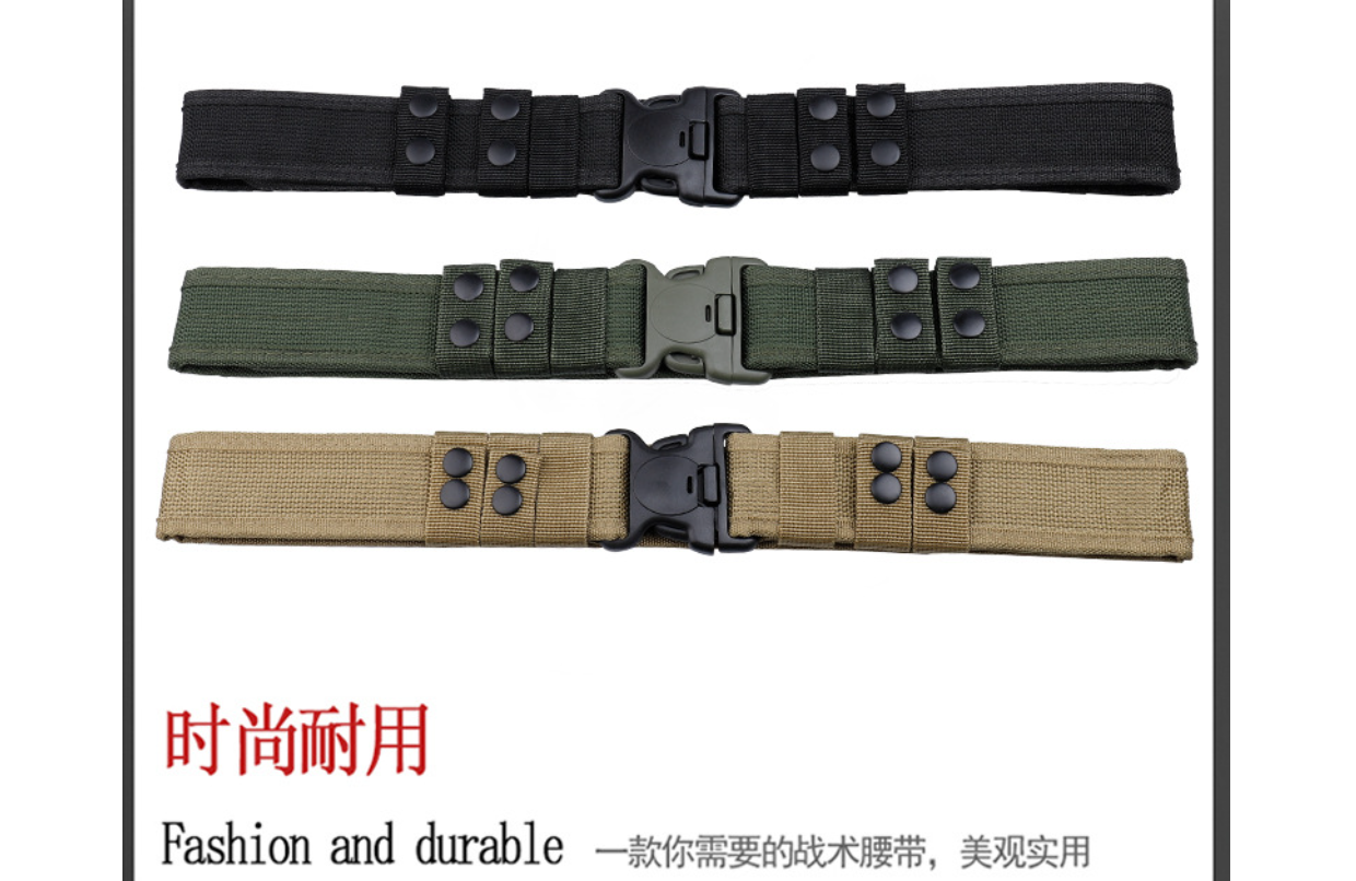 Tactical belt 6, foam belt, men's military enthusiast outdoor versatile outer belt Application Scenario