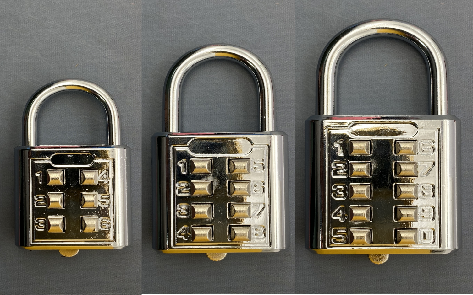6-digit key combination lock, smart lock, combination lock, small lock, padlock, luggage, zipper, tail rope, suitcase, combination lock, smart lock, suitcase Application Scenario