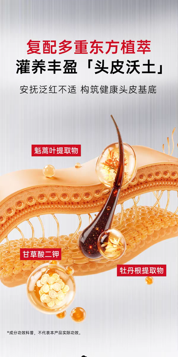 原装进口卡蓓诺丰盈润养防脱洗发水350ml 干性脱发洗发水详情图8