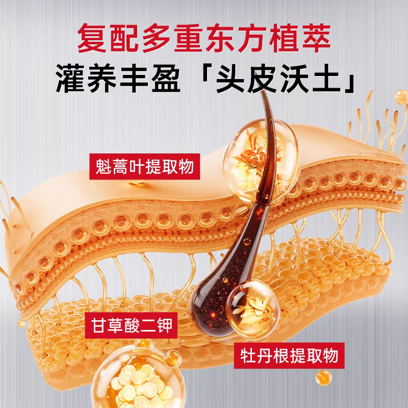 洗发护发实物图