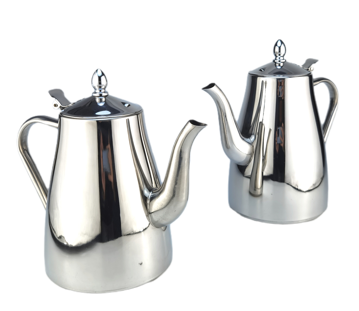 201不锈钢水壶、鸣音壶冷水壶咖啡壶烧水壶 圆形长嘴可带滤网详情10