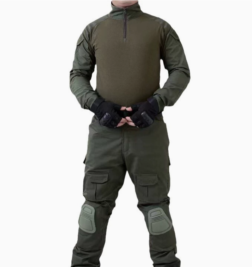 户外新款CP迷彩FG战术防水蛙服修身耐磨作训防风服上衣
