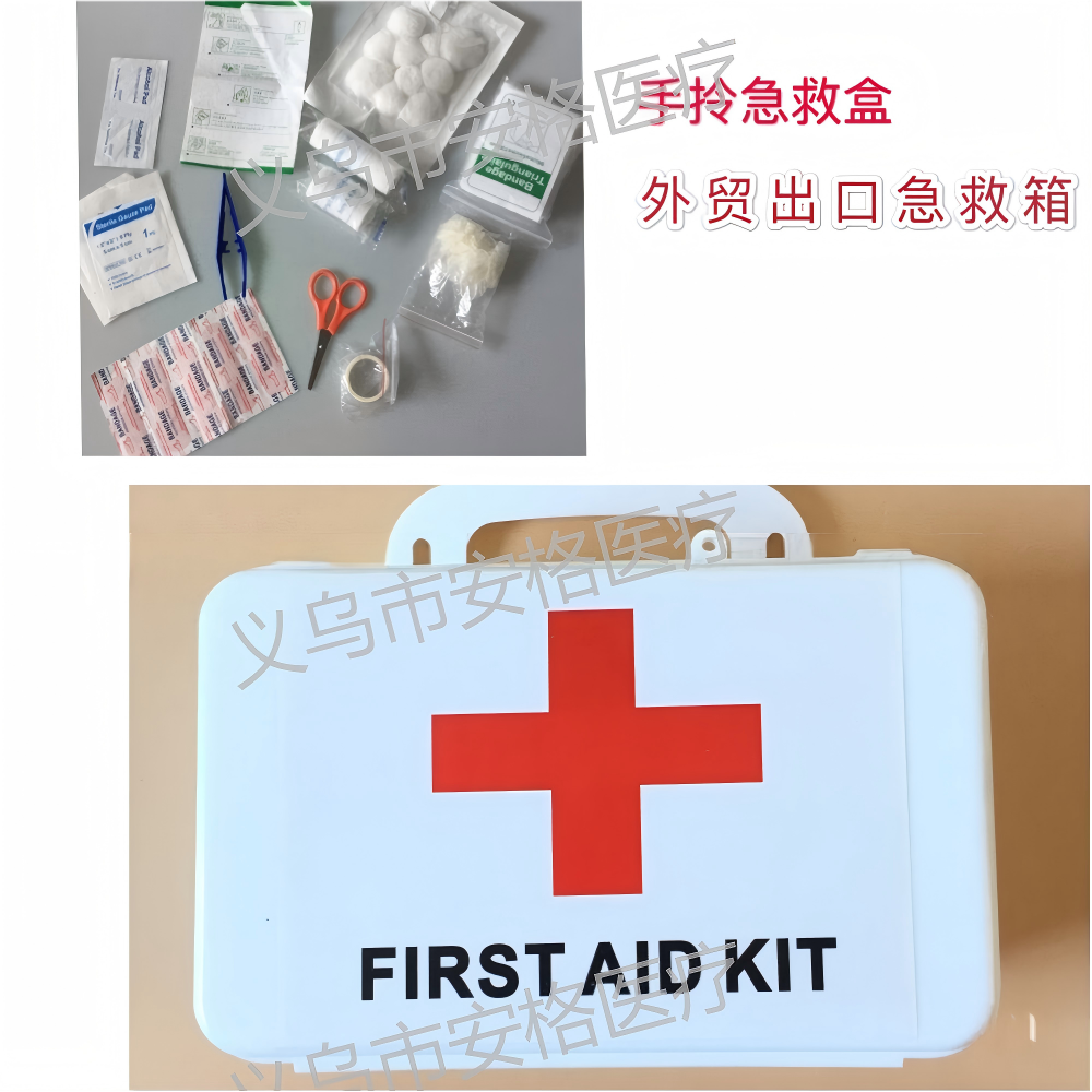 The wall-mounted portable emergency medicine kit, family small medicine box, and first aid kit can be printed with a logo Application Scenario