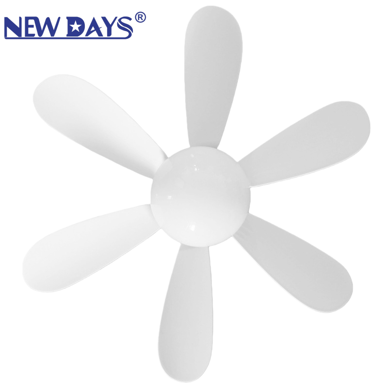 NEWDAYS brand's new cross-border E27 screw-type detachable blade fan lamp with remote control, outdoor and courtyard energy-saving lighting lamp, waterproof and dustproof
