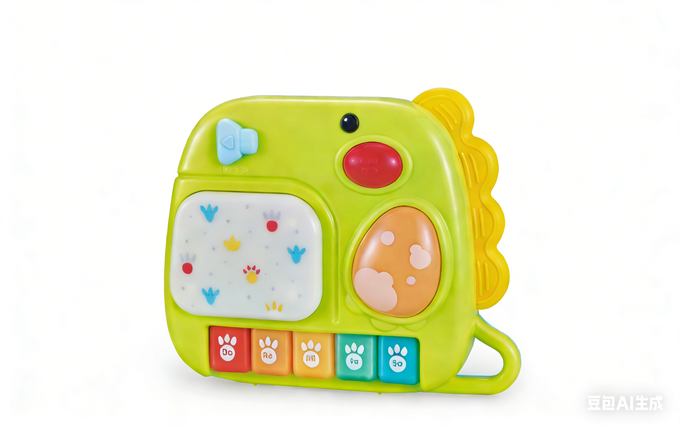Youleen 6332 Cute Dinosaur Piano Children's toy camera, adorable cartoon photo-taking toy, children's portable camera
