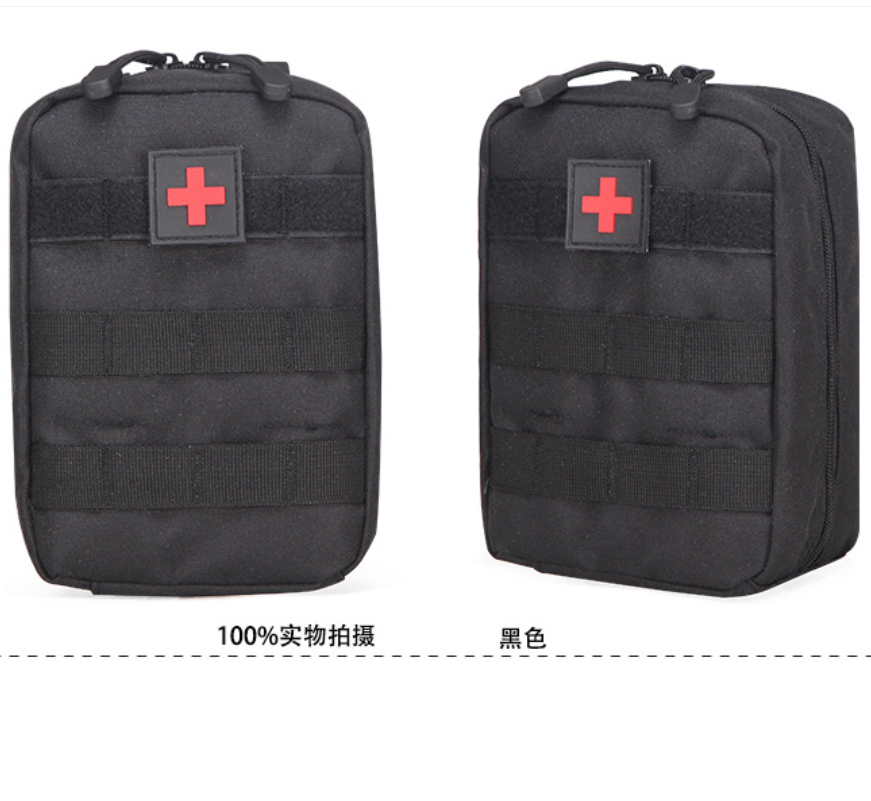 防水迷彩急救包战地包空包户外战术医疗包军迷腰包战术应急包野战急救包产品图
