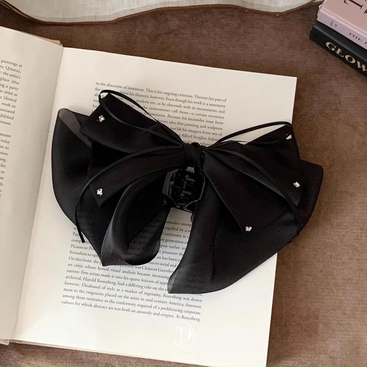Hairpin accessories, fashionable headwear, cute hair accessories, trendy women's hairpins, spring new Korean style, gentle and elegant, thousand gold style bow ponytail scratch-off, 2025 new elegant hairpin, women's back head