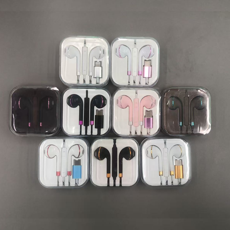 水晶盒有线耳机 外贸热销款