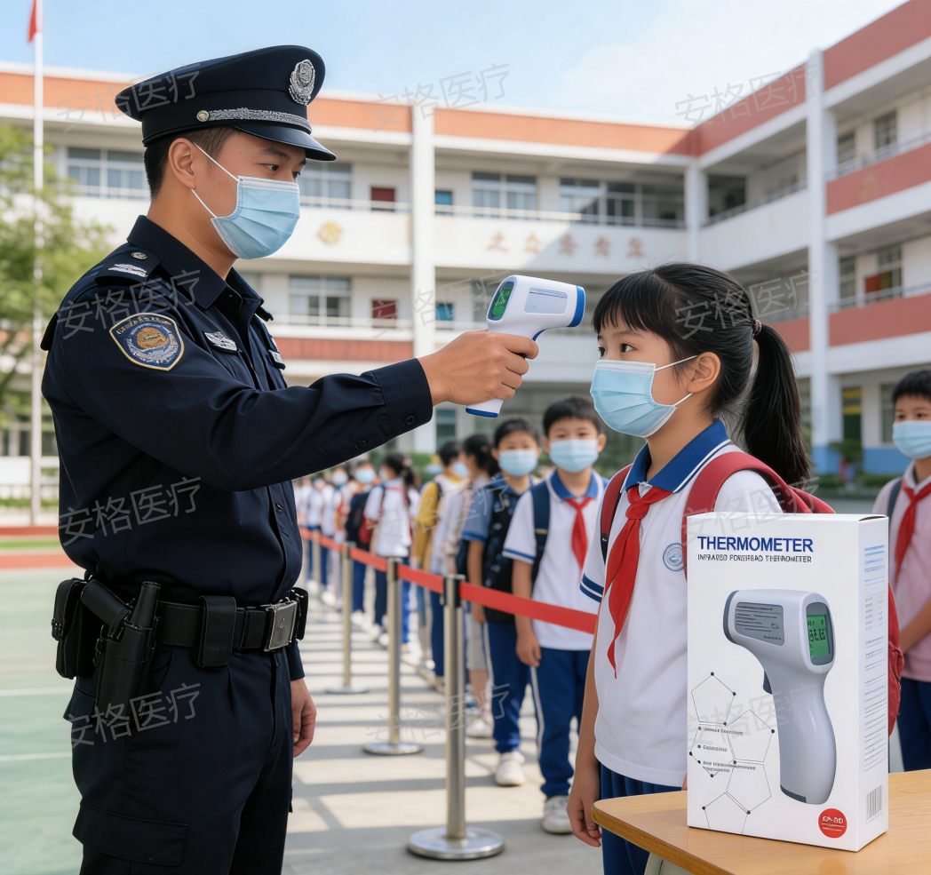 Ear thermometers, forehead thermometers, multi-color baby electronic infrared thermometers, infant infrared thermometers, medical supplies details Picture