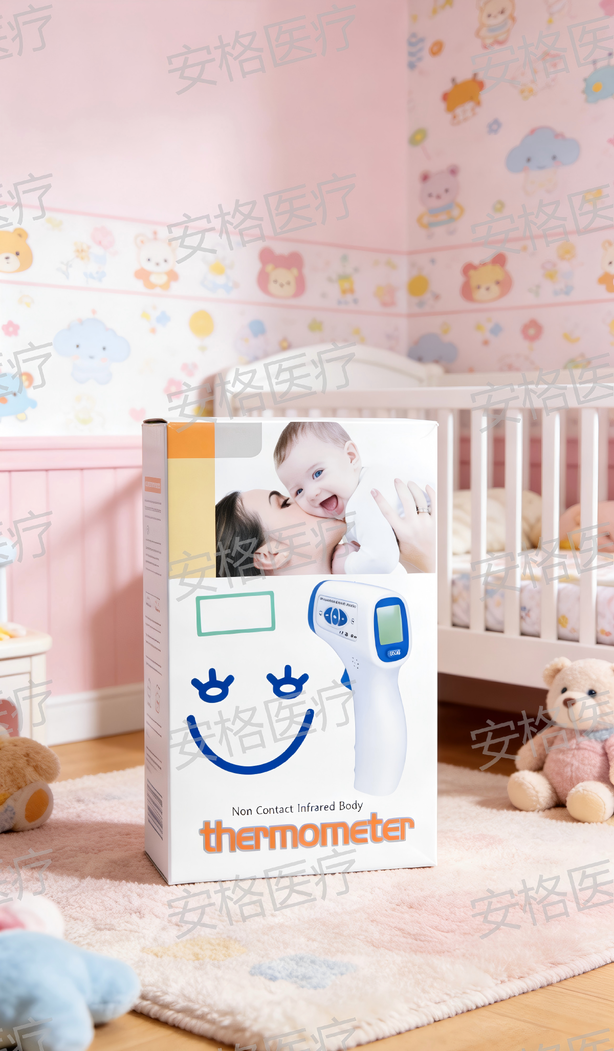 电子体温计外贸出口摄氏度华氏度数字智能跨境电商家用医用测温计