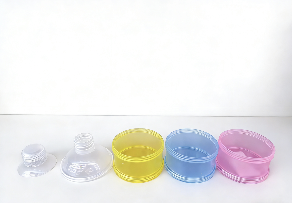 Baby and maternal milk powder stratified box, storage box, storage box, milk powder box, precise breastfeeding and feeding, portable for going out detail image 7