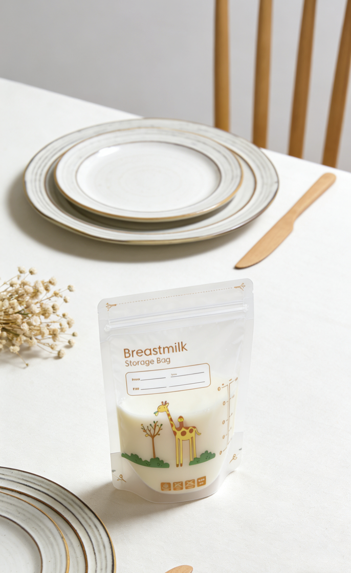 Breast milk preservation bags for mothers and babies, breastfeeding and nurturing preservation bags for mothers and babies, 10 pieces each, 10 sheets, 150ml Item Picture