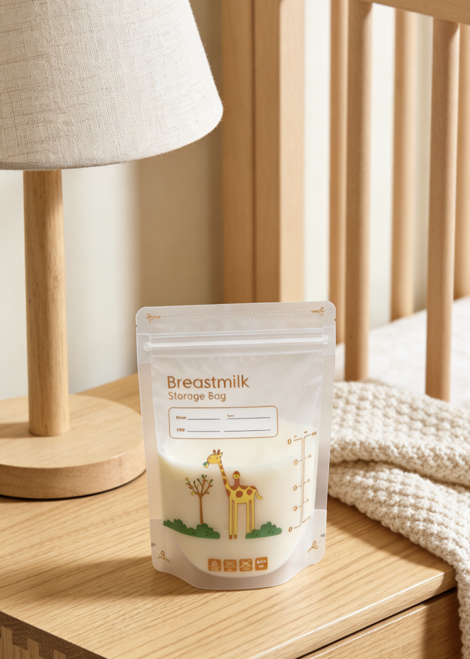 Breast milk preservation bags for mothers and babies, breastfeeding and nurturing preservation bags for mothers and babies, 10 pieces each, 10 sheets, 150ml Specification image