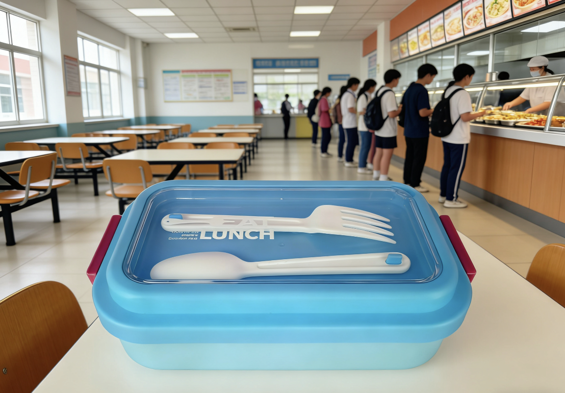 A 750ml large-capacity, stackable pp Japanese-style bento box for household sealed and leak-proof kitchen storage detail image 3