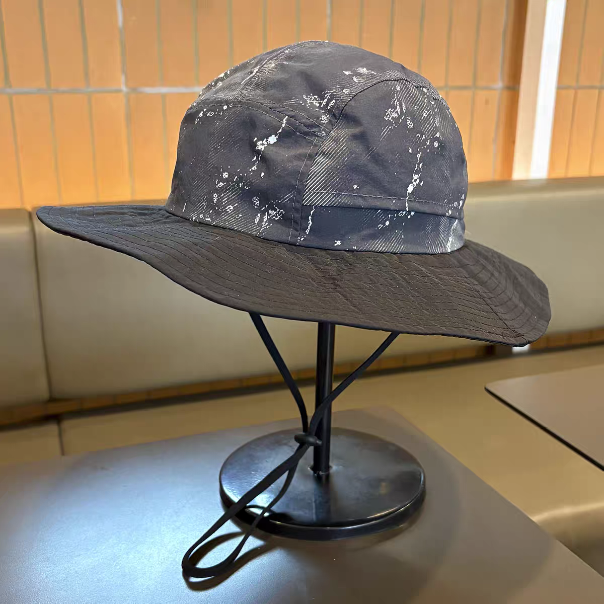 Solar-powered sunshade fan fishing cap, breathable and UV-resistant men's outdoor casual cap detail image 13