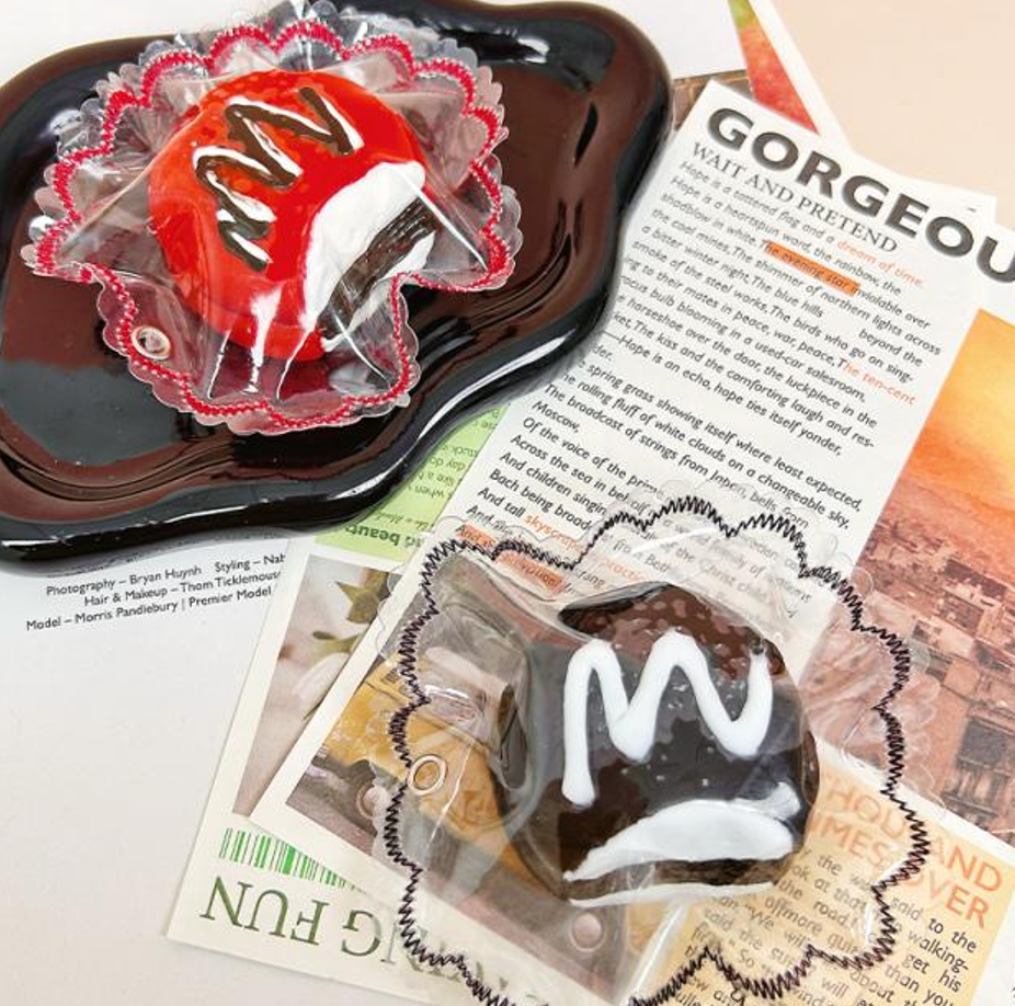 Food-grade silicone kneading fun stress-relieving creative toys, stress-relieving popular dessert-themed kneading fun toys