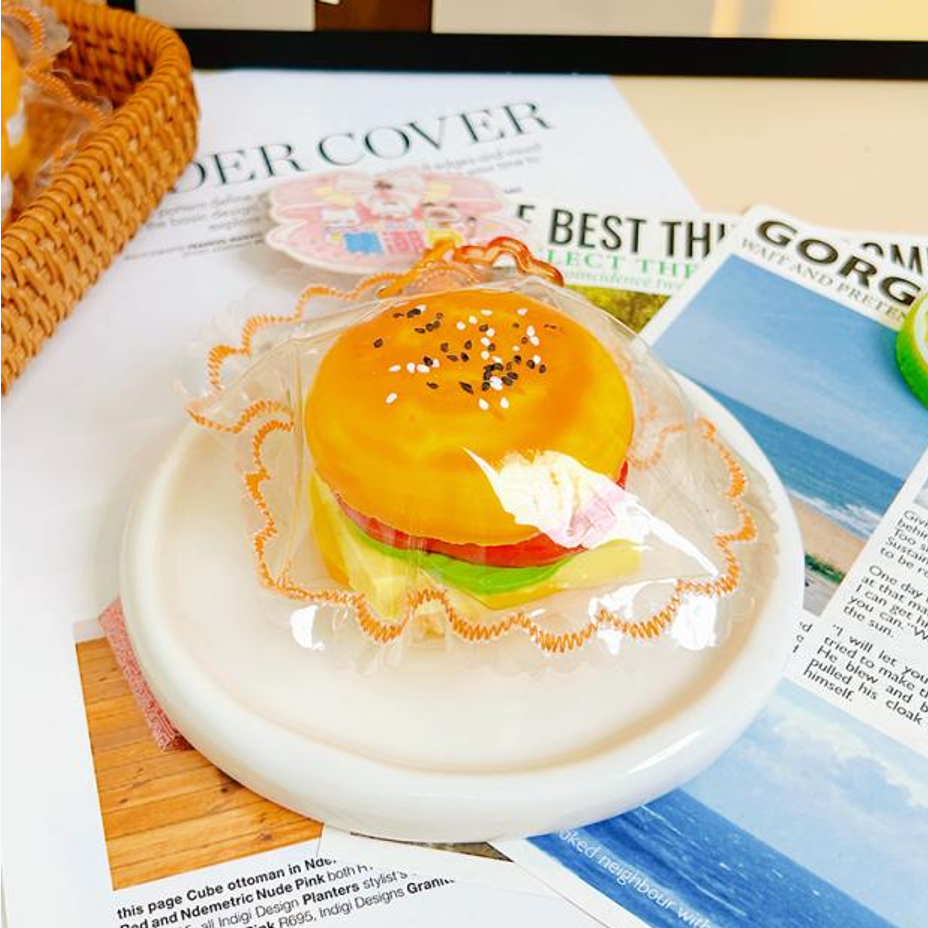 Food-grade silicone Squeeze Fun stress-relieving creative toys, holiday gifts to relieve stress, popular food series ·3 Item Picture
