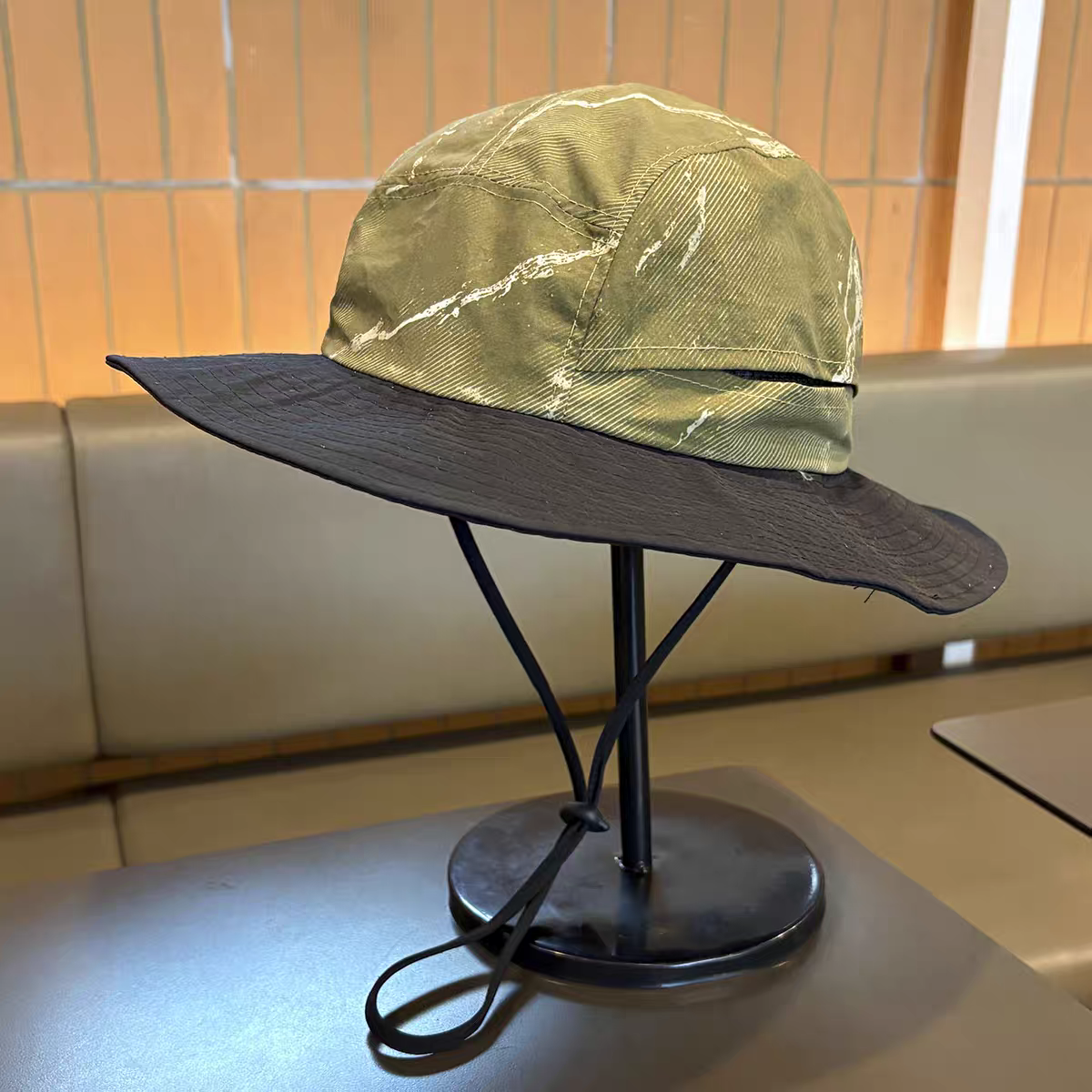 Solar-powered sunshade fan fishing cap, breathable and UV-resistant men's outdoor casual cap detail image 8