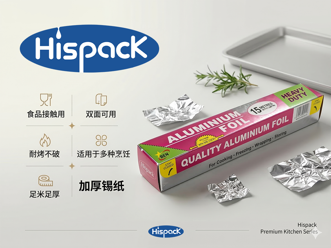 铝箔纸包装盒锡纸Aluminium Foil防潮密封包装盒来米国际铝箔锡纸食品级加厚不易破款式好品质多种型号