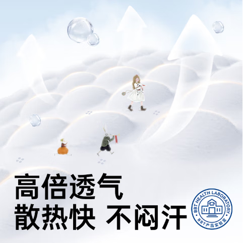 游泳纸尿裤/成人纸尿裤白底实物图