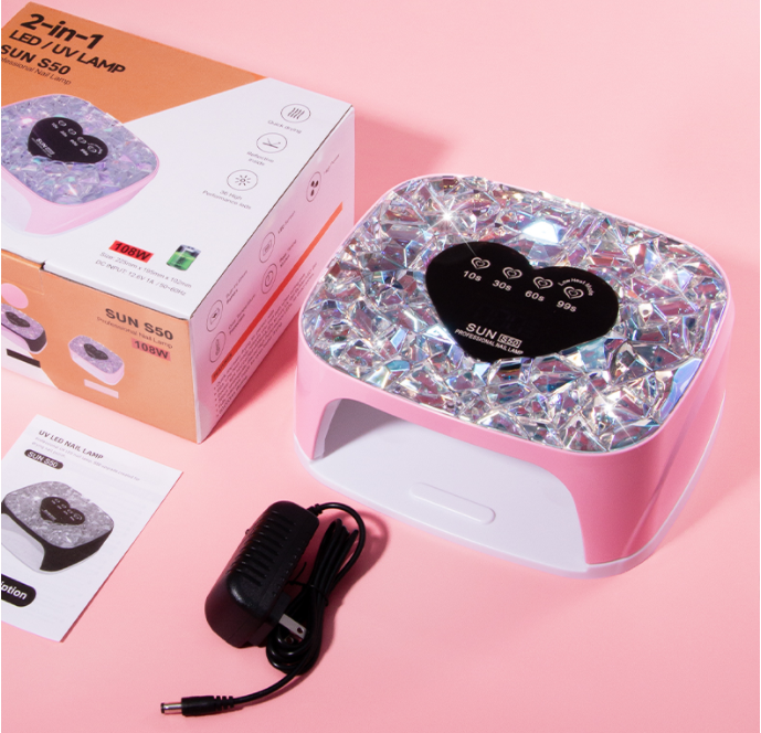 SUNS50 High-power plug-in phototherapy lamp, quick-drying nail art machine detail image 5