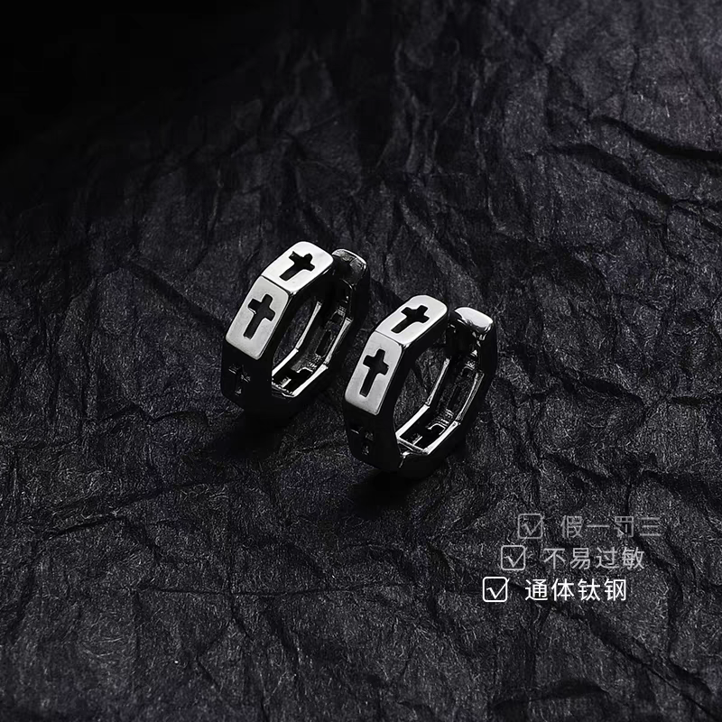 中古饰品耳环耳饰女款时尚复古耳夹设计感饰品耳饰