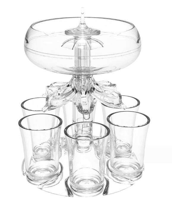 亚克力分酒器，白酒红酒鸡尾酒酒具套装