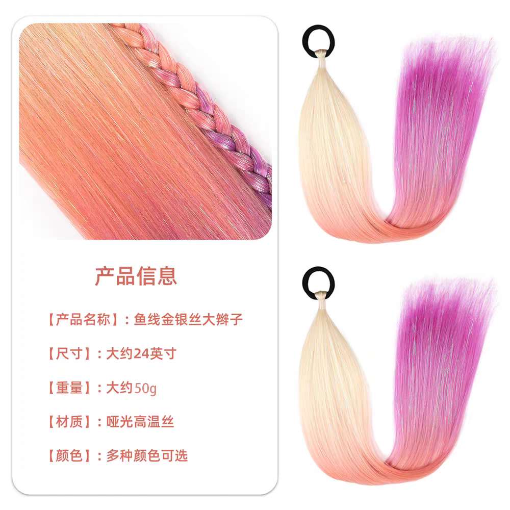 亚克力儿童发夹婚礼派对头箍发梳发饰套装清新可爱发饰发饰产品图