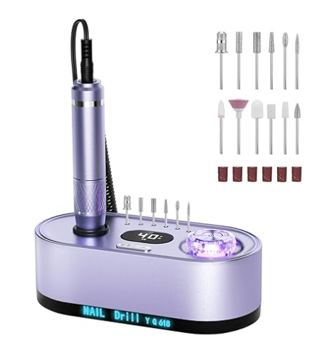 Desktop grinding machine, low-noise nail polish remover, dead skin and nail removal machine Specification image