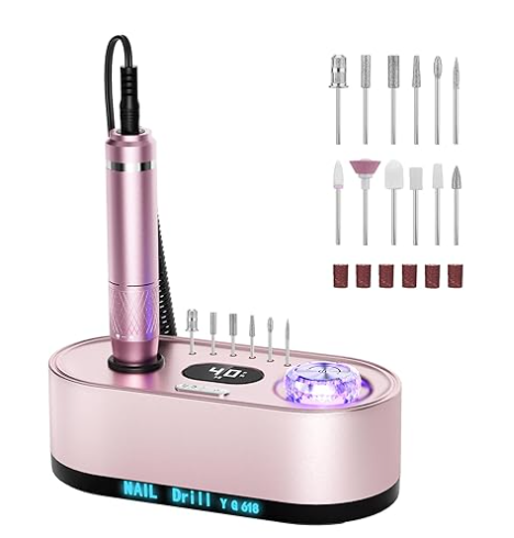 Desktop grinding machine, low-noise nail polish remover, dead skin and nail removal machine details Picture