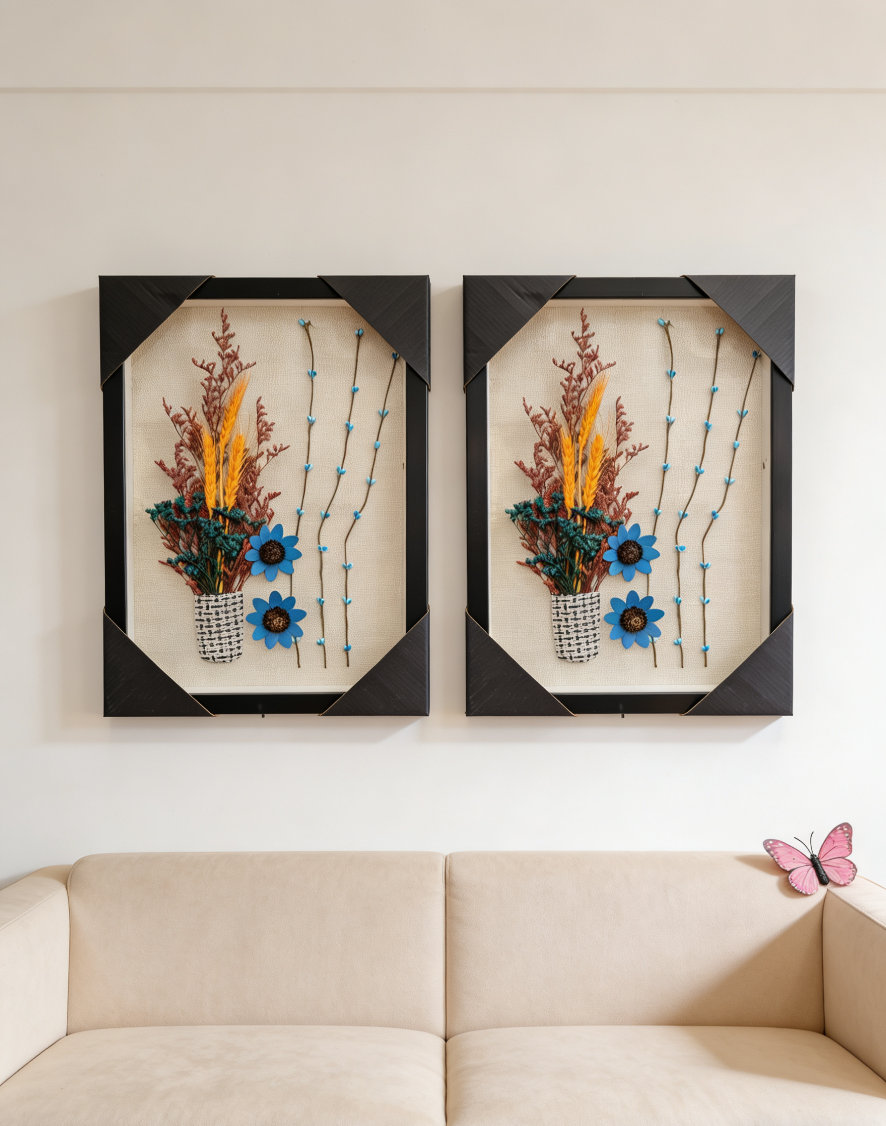 宋锦浮雕描金靠山图装饰画五区壁画卧室挂画工艺画装饰画详情图2