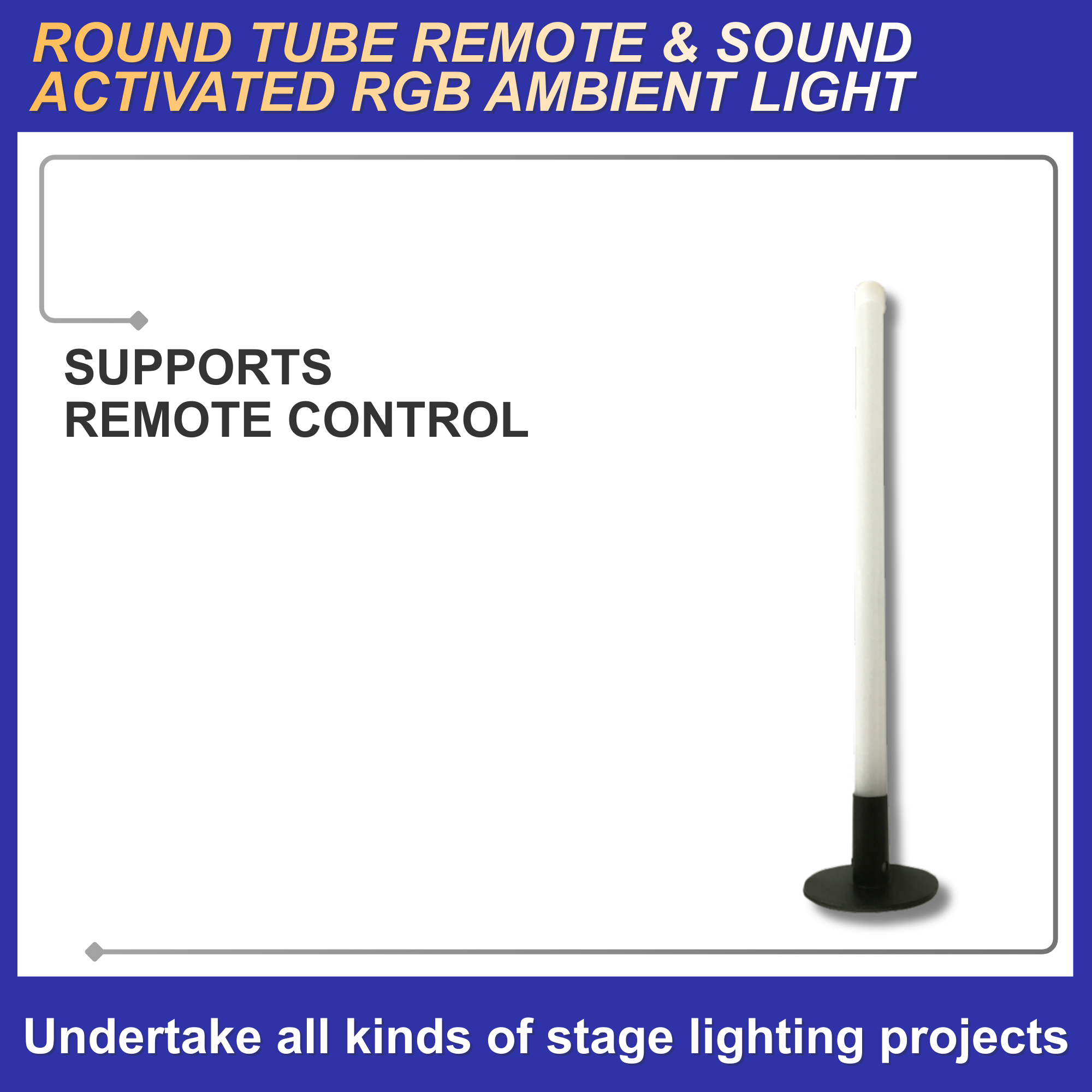 Cross-Border Bestseller: 7 Pieces Of Led Retro Lights For Bars, Ktvs, Nightclubs, Djs, Creating An Atmosphere And Environment. The High-Brightness Light Beads Are Colorful And Dazzling details Picture