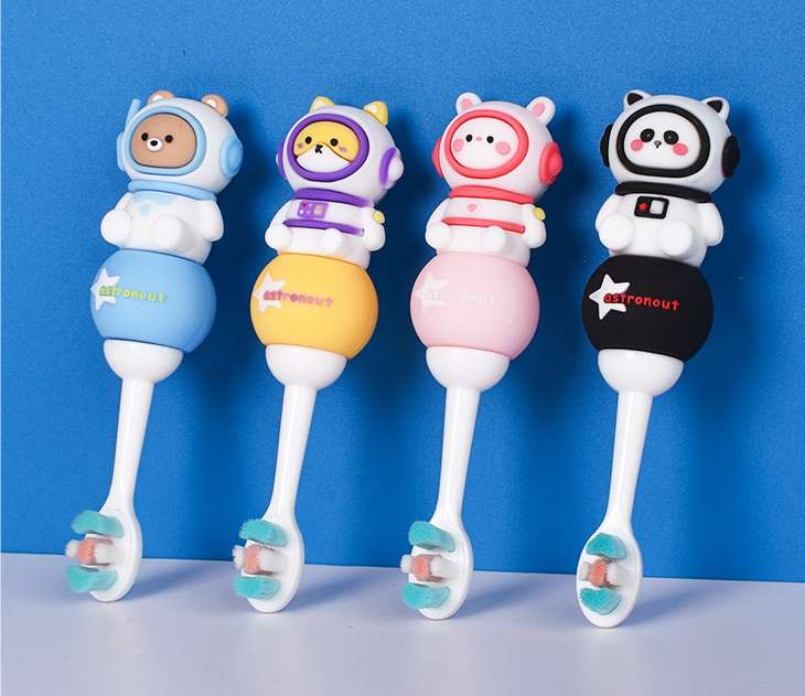 炫彩倍护软毛牙刷牙婴幼儿专用家清个护 儿童牙刷详情图6