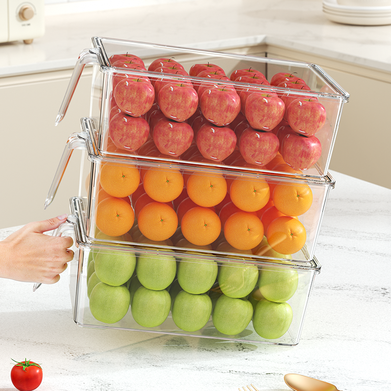 冰箱收纳盒保鲜盒食品级食品收纳整理神器冷冻储物盒整理盒抽屉