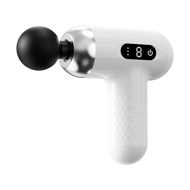 Cross-border mini massager, rechargeable fascia gun, direct supply of muscle fitness neck membrane gun, electric vibrator, portable massager Item Picture