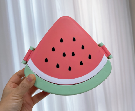 西瓜饭盒菠萝饭盒带餐具学生塑料餐盒保鲜盒开学季