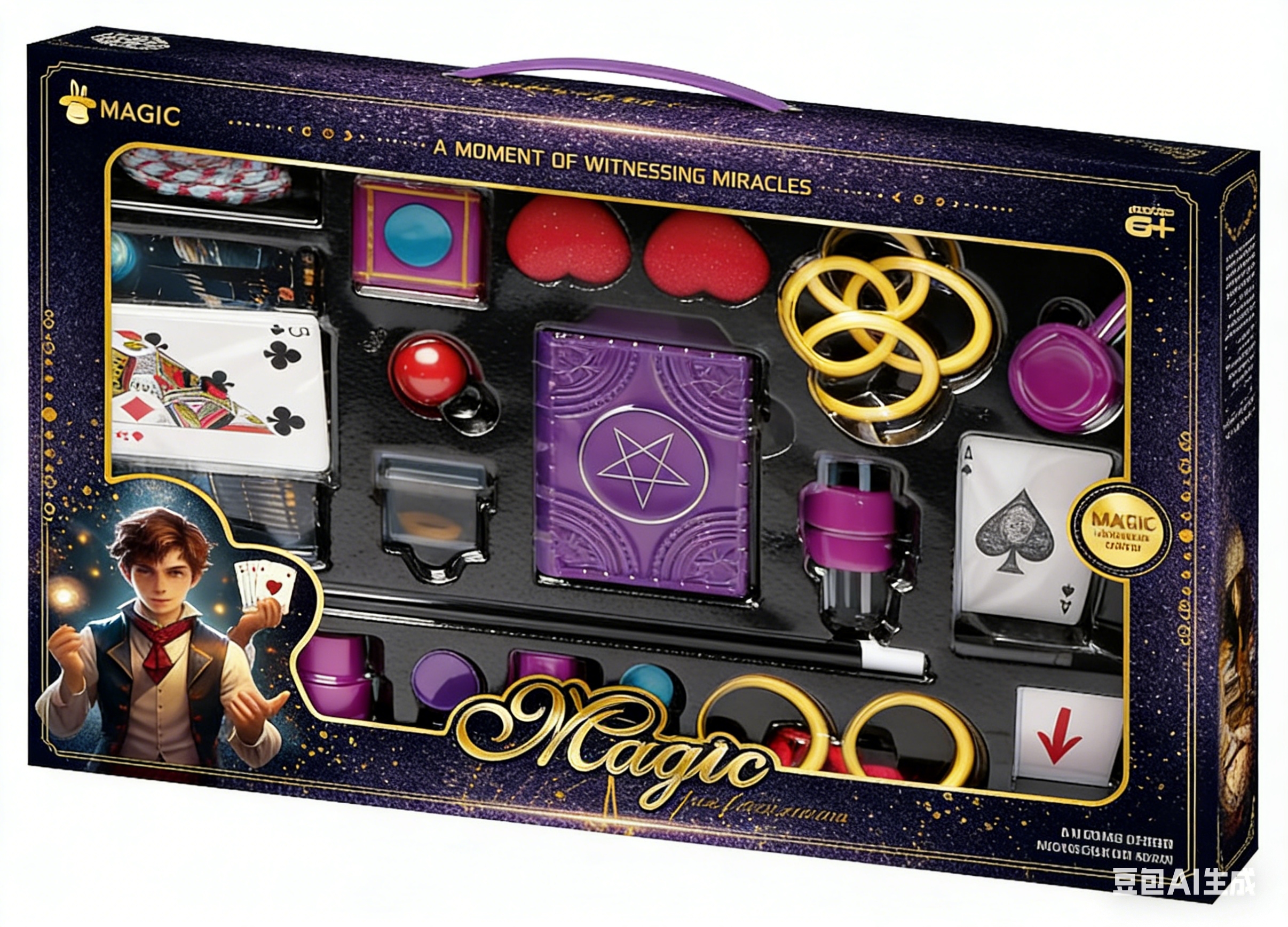 吉达JD-3008哈利法塔喷钱魔术道具套装足球帽孙悟空师徒四人兵器