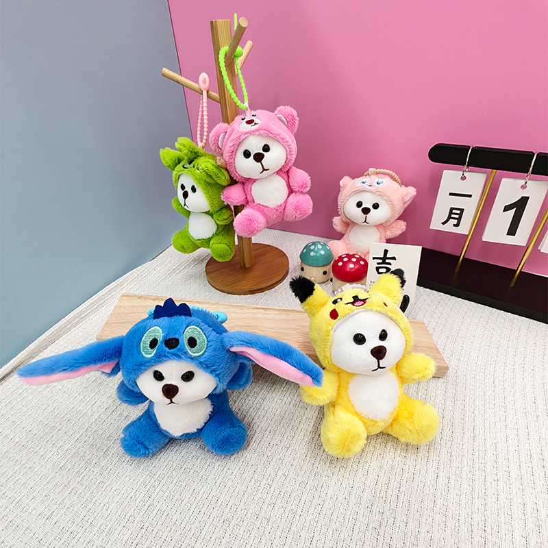 毛绒公仔、玩偶、娃娃实物图