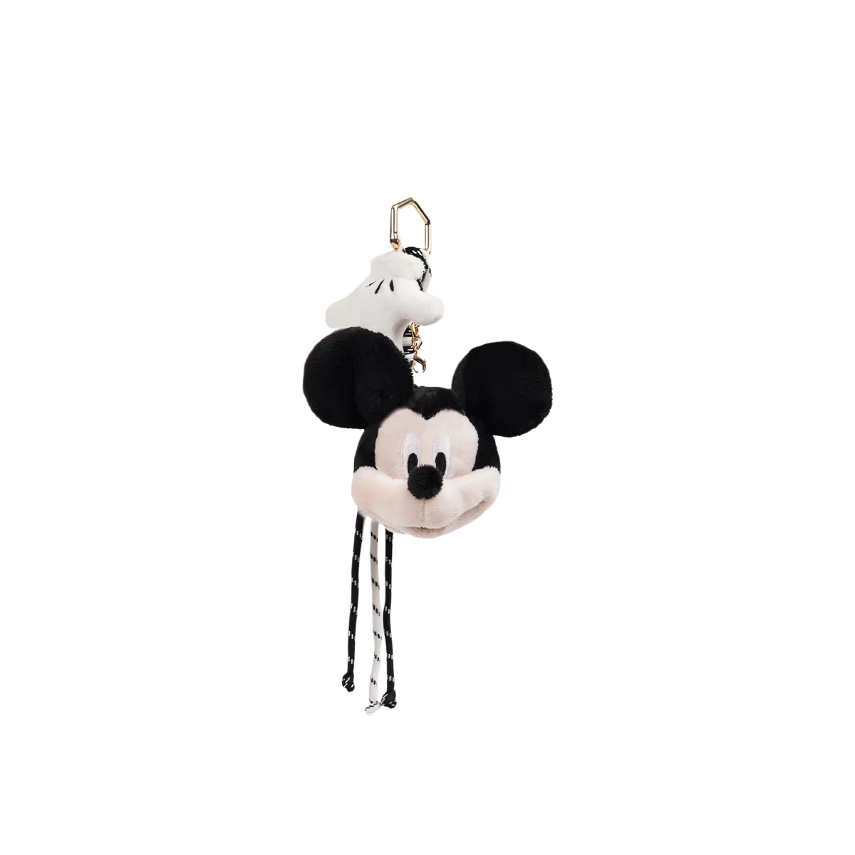 Potdemiel Disney official Mickey Mouse head plush pendant palm decoration keychain schoolbag pendant