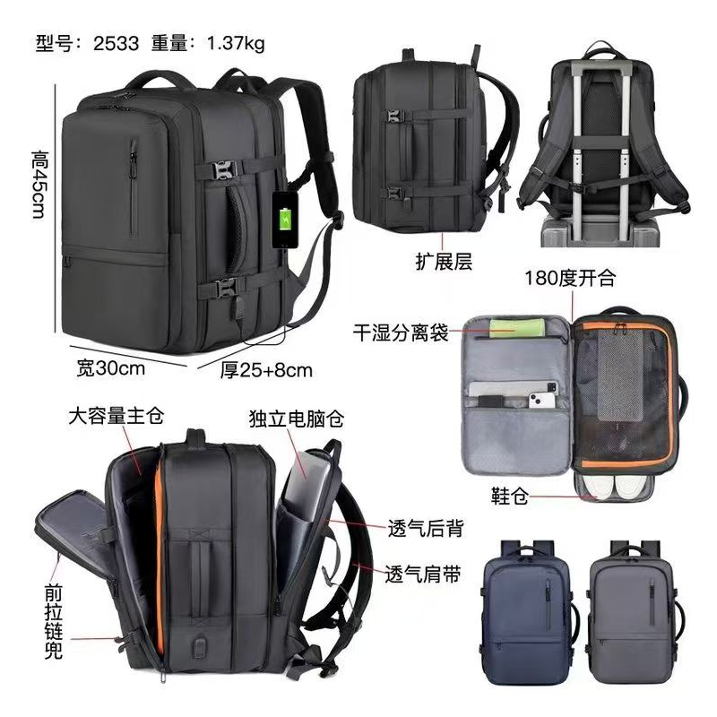 2026 New Men's commuter backpacks, outdoor computer bags, men's and women's outdoor backpacks, computer backpacks Application Scenario