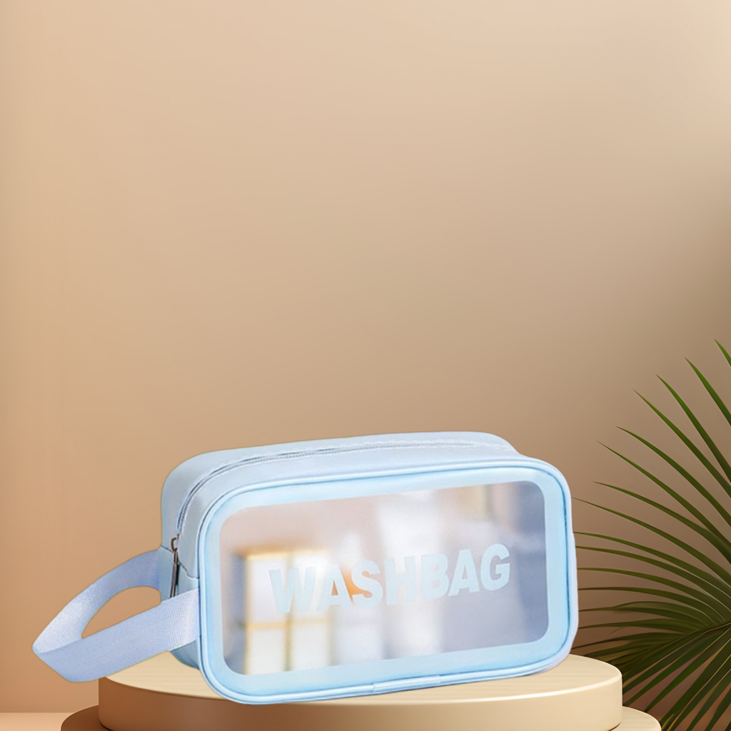 PU磨砂防水便携式化妆品 洗漱包 收纳包详情图9