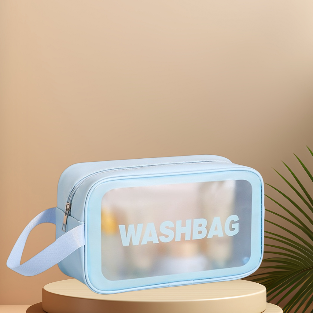 PU磨砂防水便携式化妆品 洗漱包 收纳包详情图8