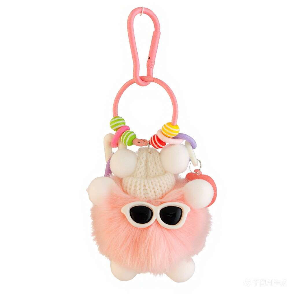 流行钥匙扣挂件包包卡通毛绒挂饰钥匙链可爱小礼品创意小礼物玩偶公仔钥匙扣公仔挂件详情图2